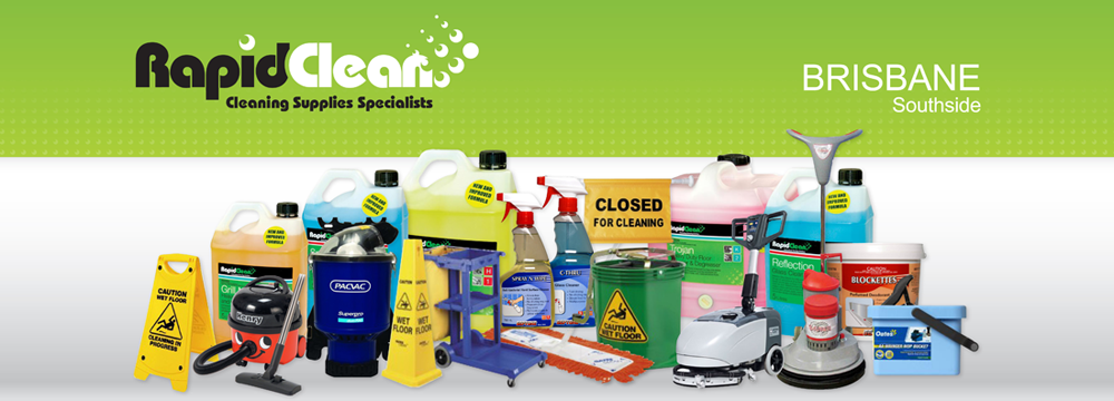 RapidClean Brisbane cleaning supplies